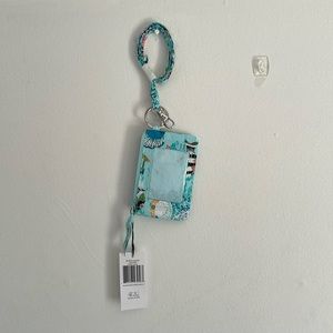 Vera Bradley Zip ID and Lanyard